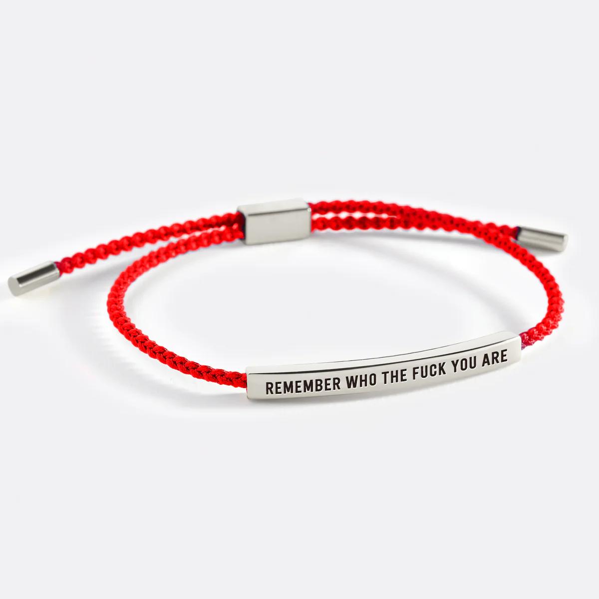 Bold Remember Who the F♥ck You Are Inspire Bracelet - Image 29