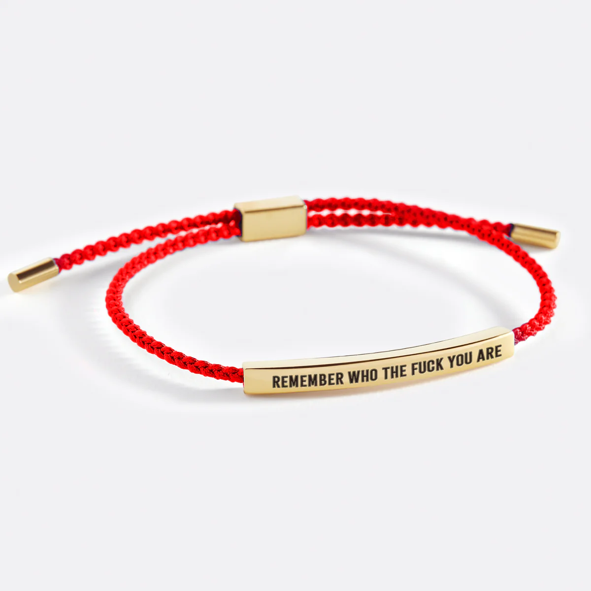 Bold Remember Who the F♥ck You Are Inspire Bracelet - Image 50