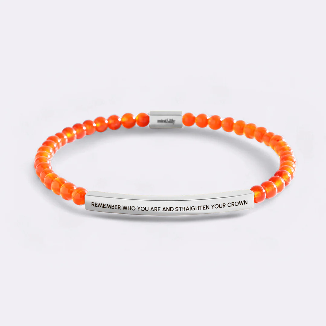 Remember Who You Are and Straighten Your Crown Beaded Inspire Bracelet - Image 13