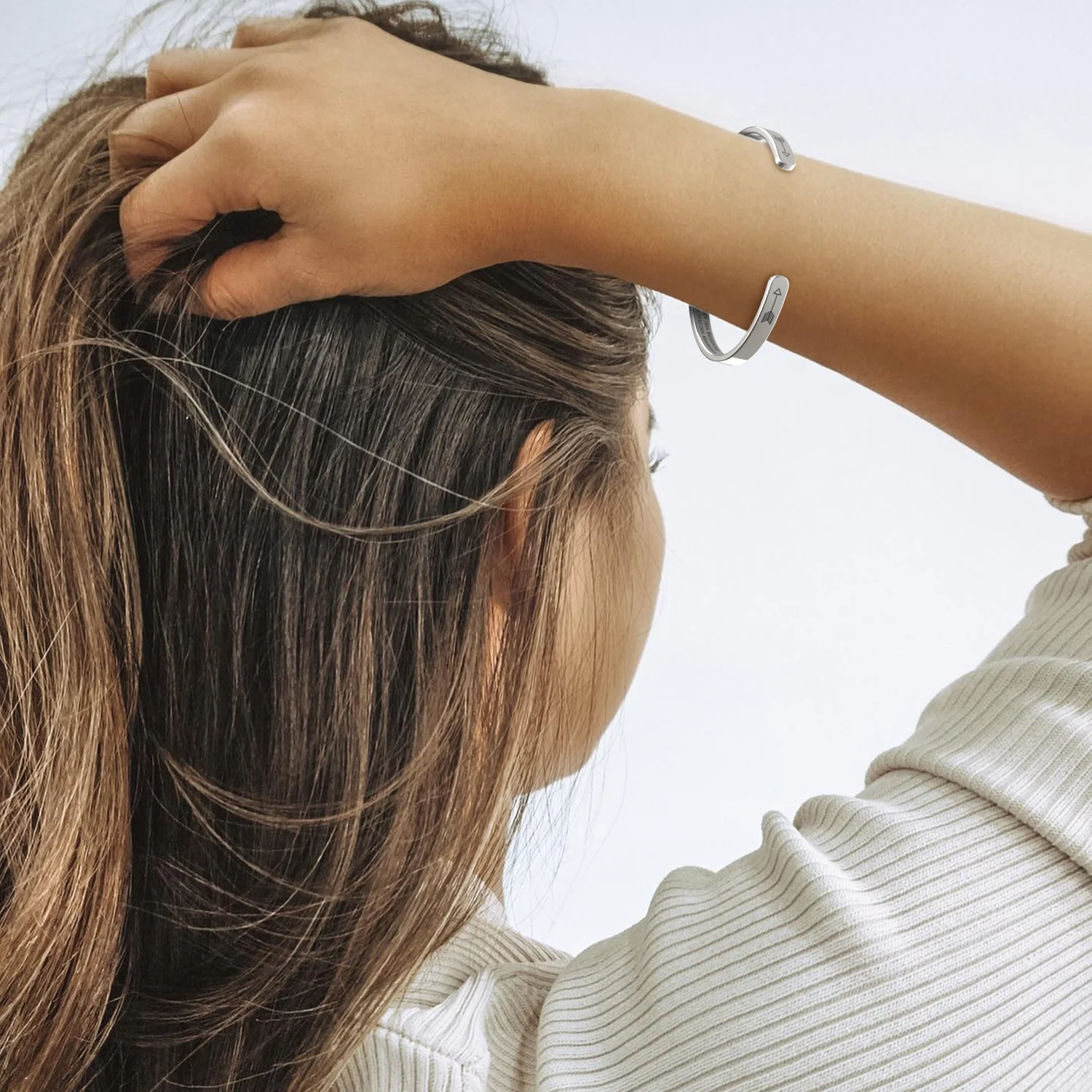 Remember Who You Are and Straighten Your Crown Cuff Bracelet - Image 22