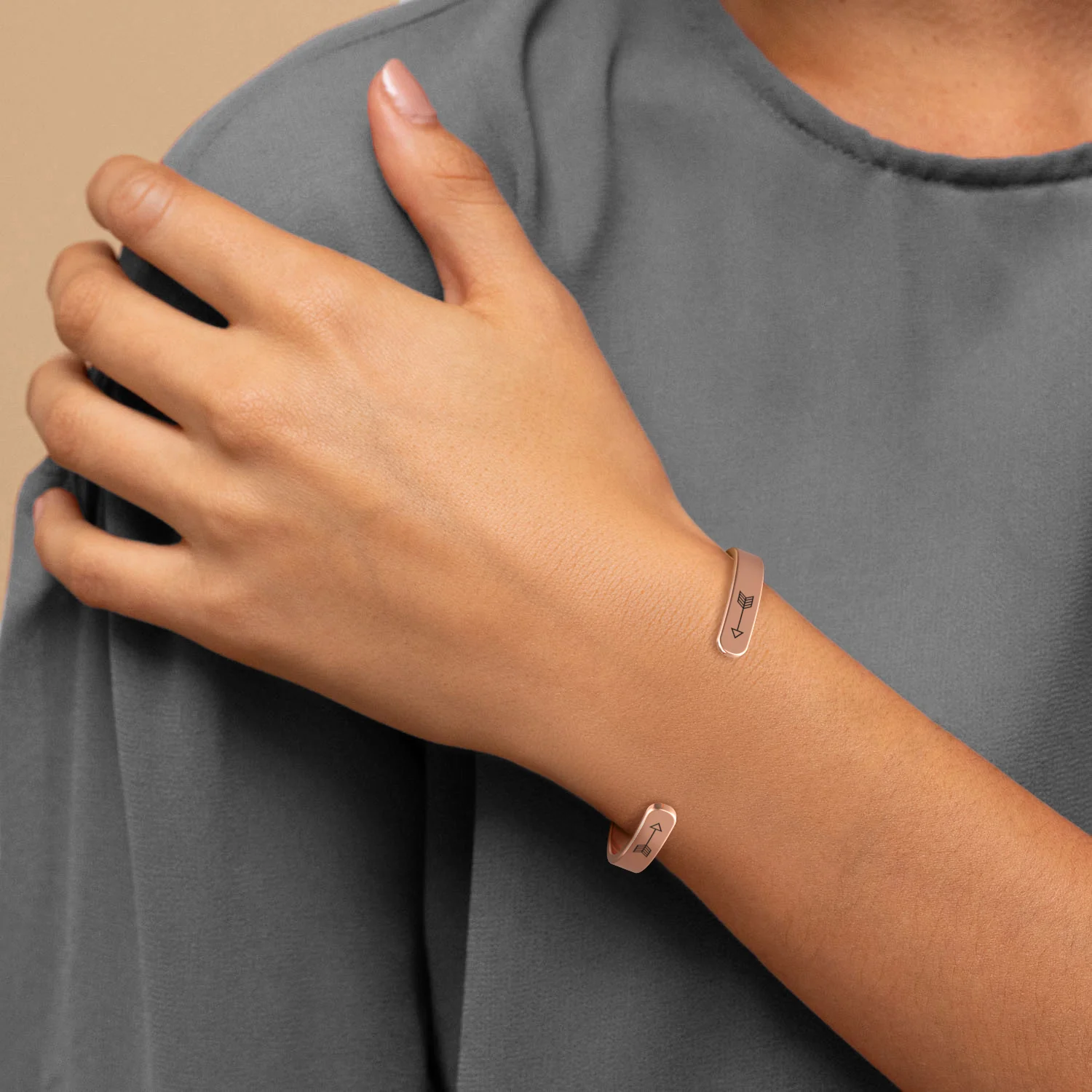 Remember Who You Are and Straighten Your Crown Cuff Bracelet - Image 27