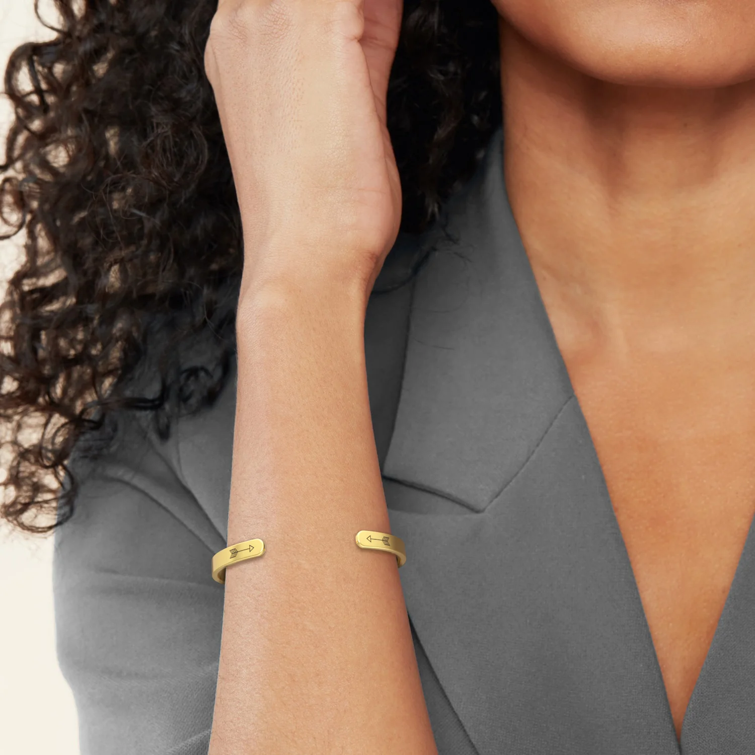 Remember Who You Are and Straighten Your Crown Cuff Bracelet - Image 46