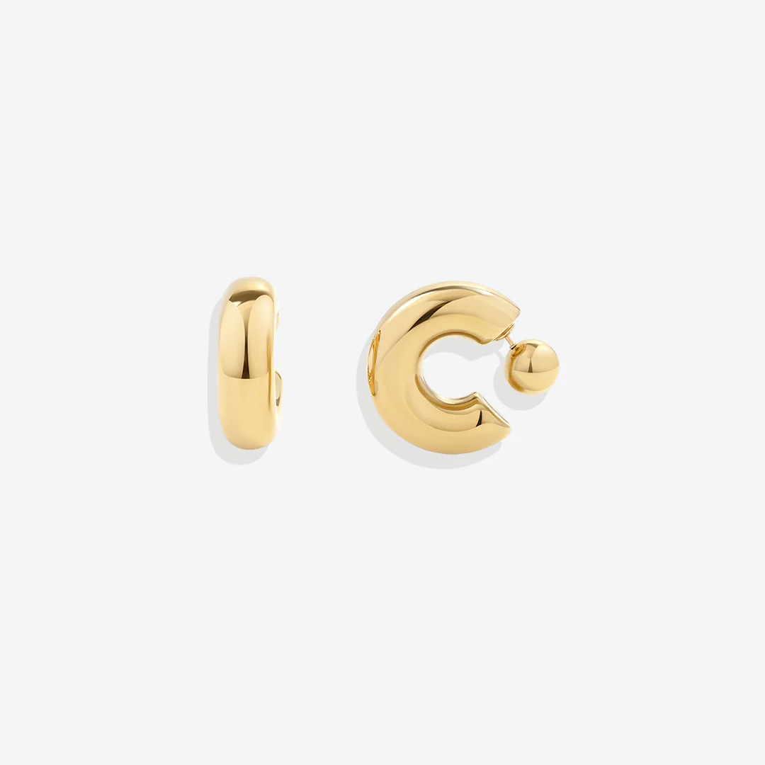 Reversible Hoop Earrings - Image 7