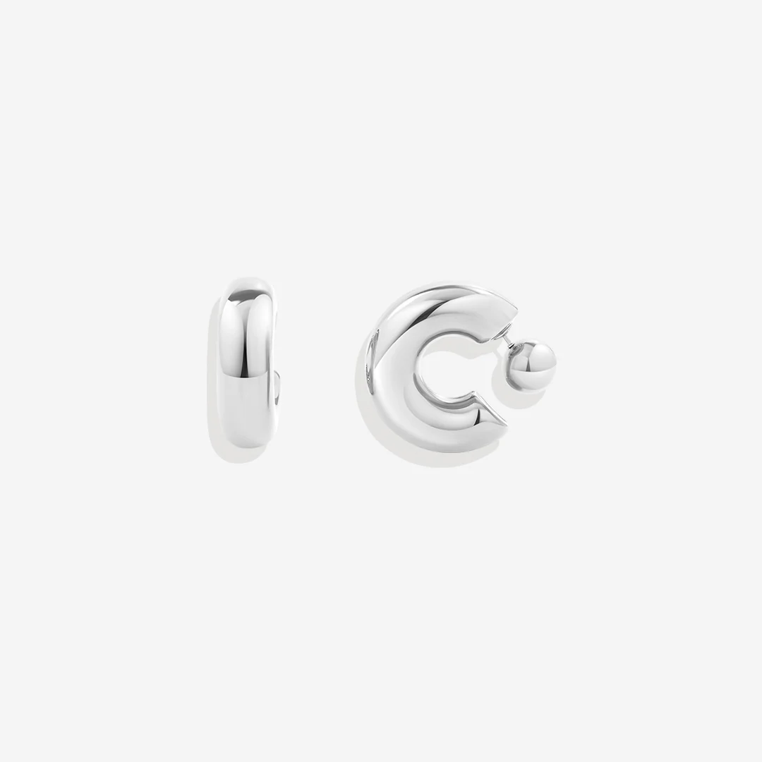 Reversible Hoop Earrings - Image 8
