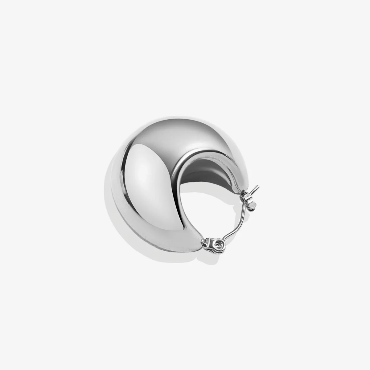 Sculpted Hoop Earrings - Image 9