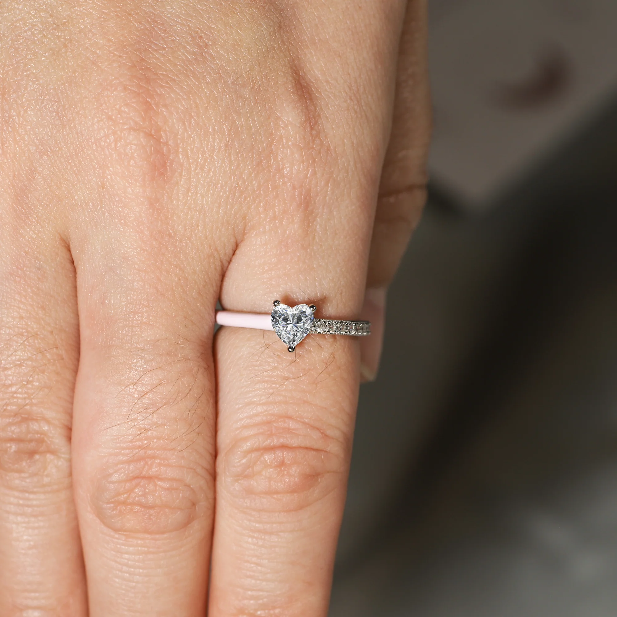 Self Reminder - No One Is You And That Is Your Power Half Enamel Ring - Image 10