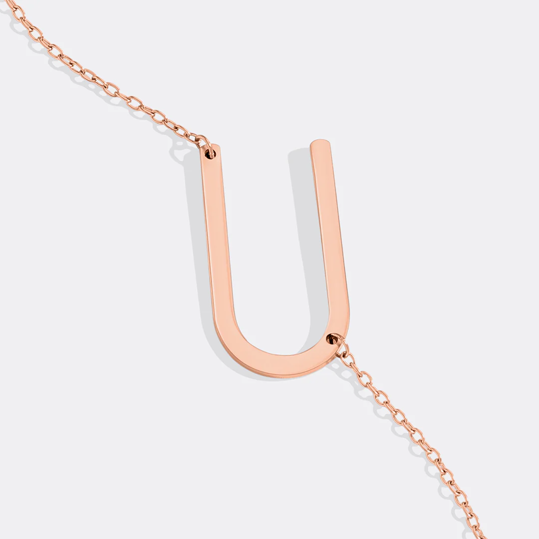 Statement Initial Necklace - Image 101