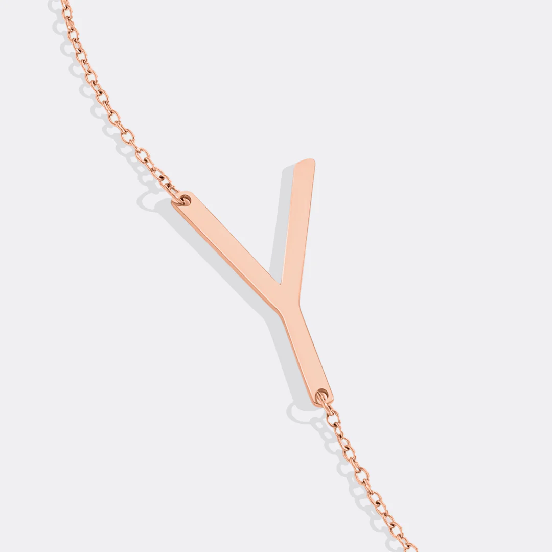 Statement Initial Necklace - Image 105