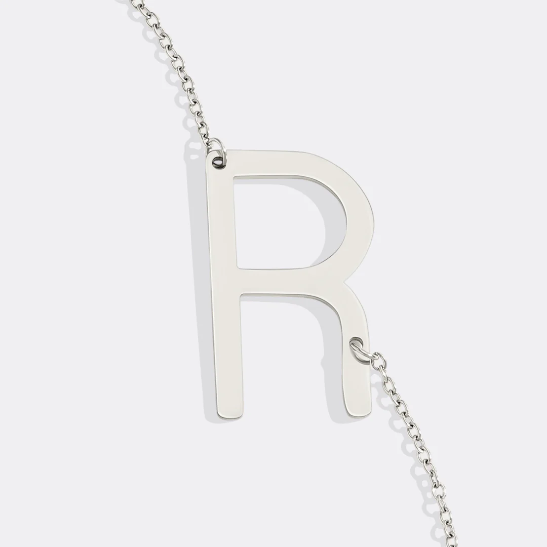 Statement Initial Necklace - Image 127