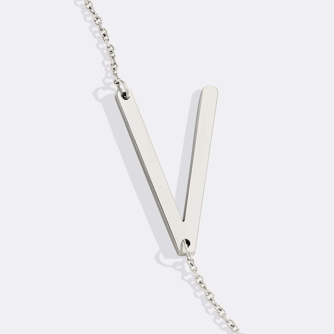 Statement Initial Necklace - Image 131