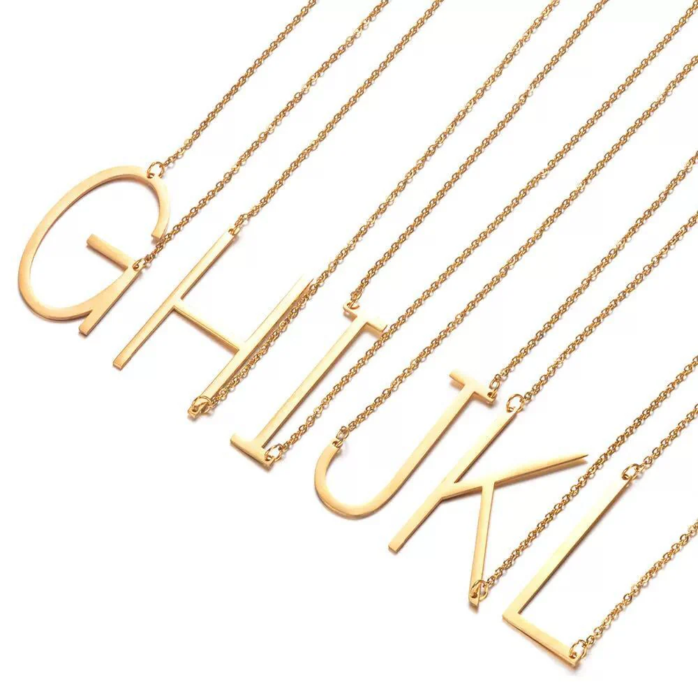 Statement Initial Necklace - Image 21