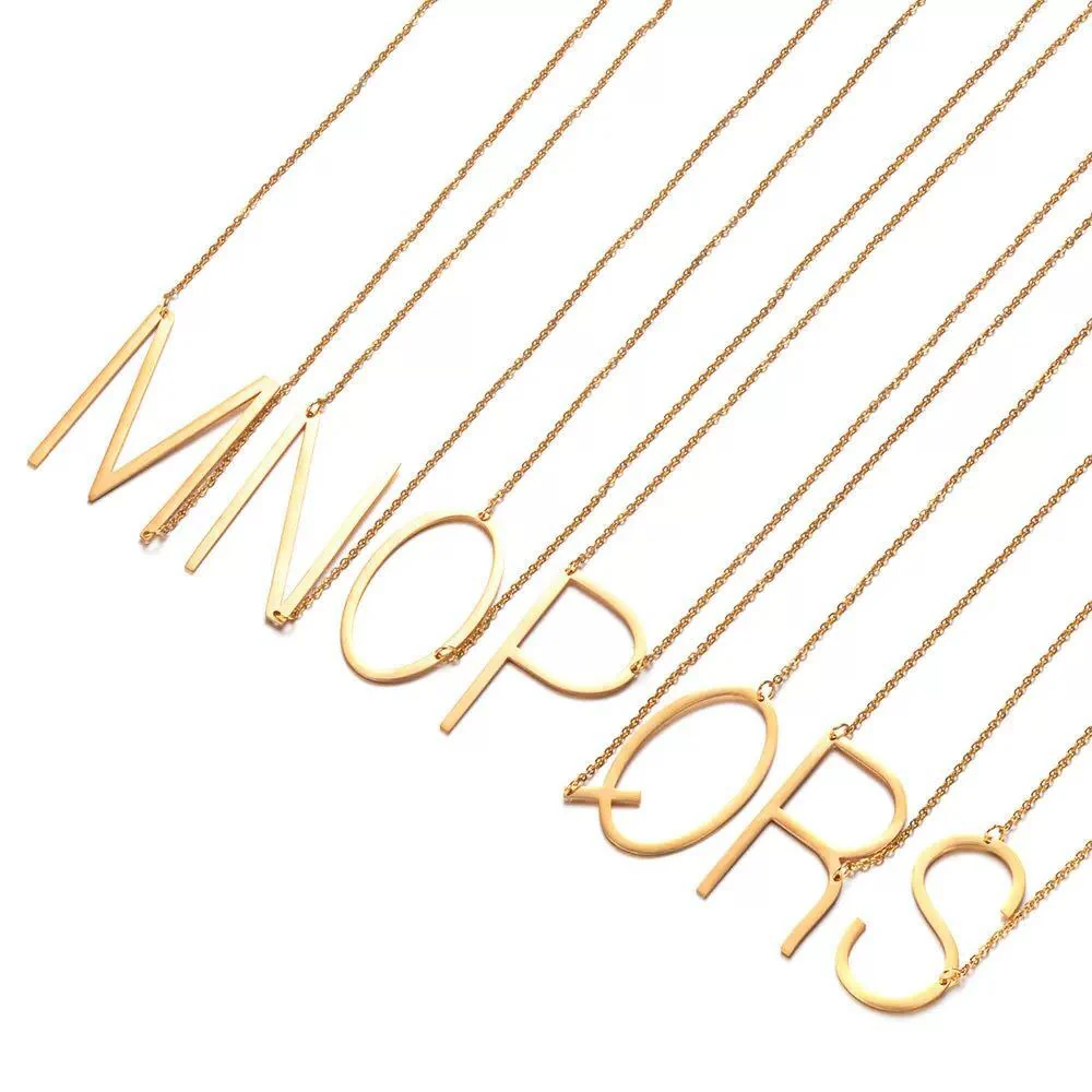 Statement Initial Necklace - Image 22