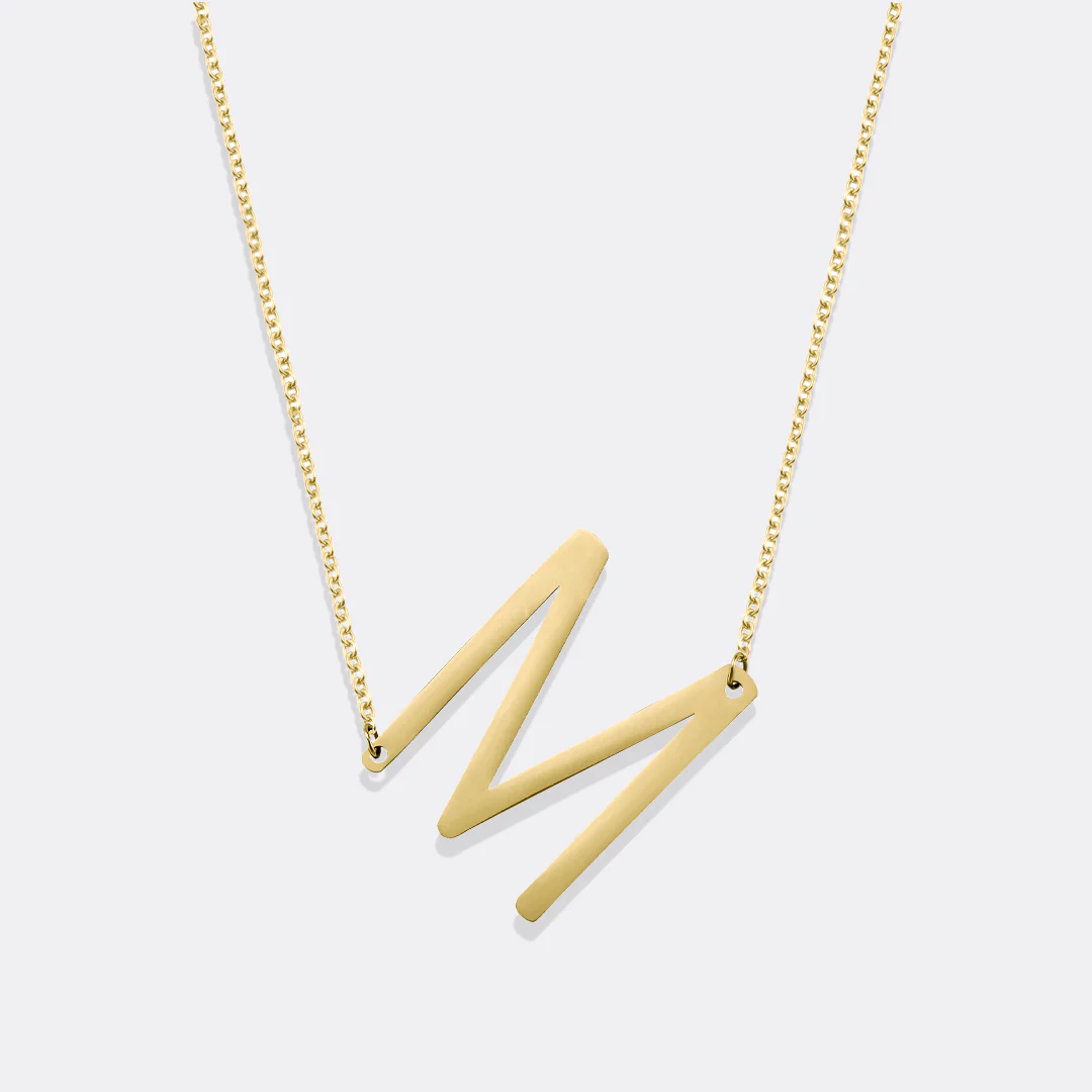 Statement Initial Necklace - Image 24