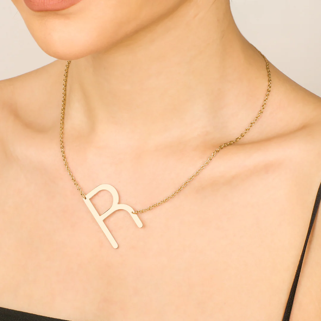 Statement Initial Necklace - Image 27