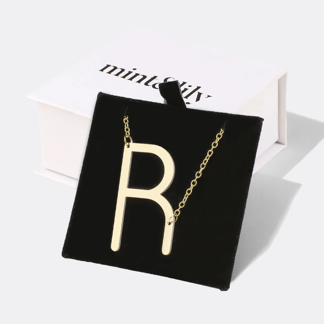 Statement Initial Necklace - Image 33