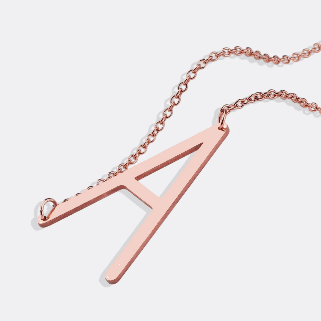 Statement Initial Necklace - Image 34