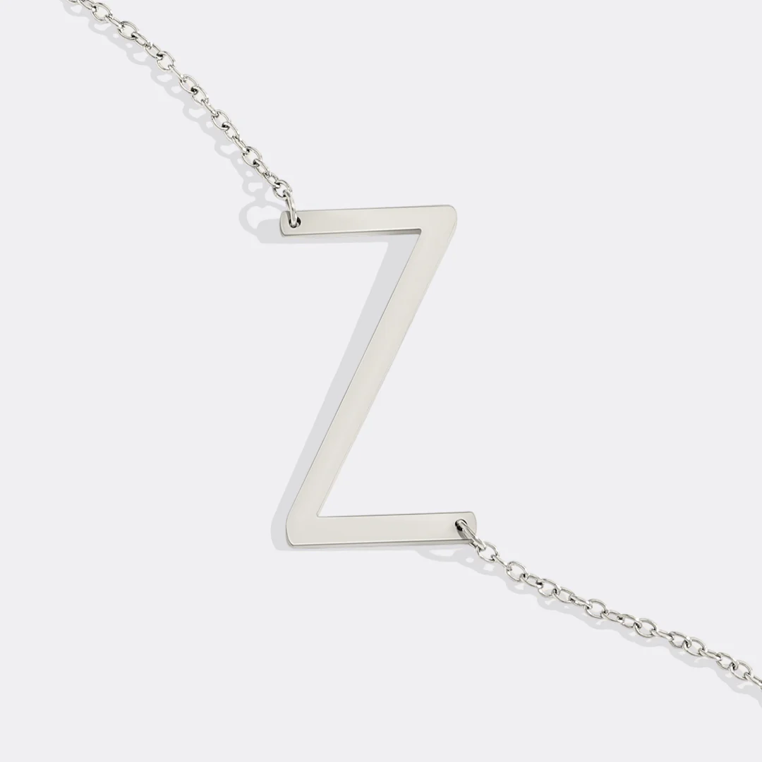 Statement Initial Necklace - Image 55