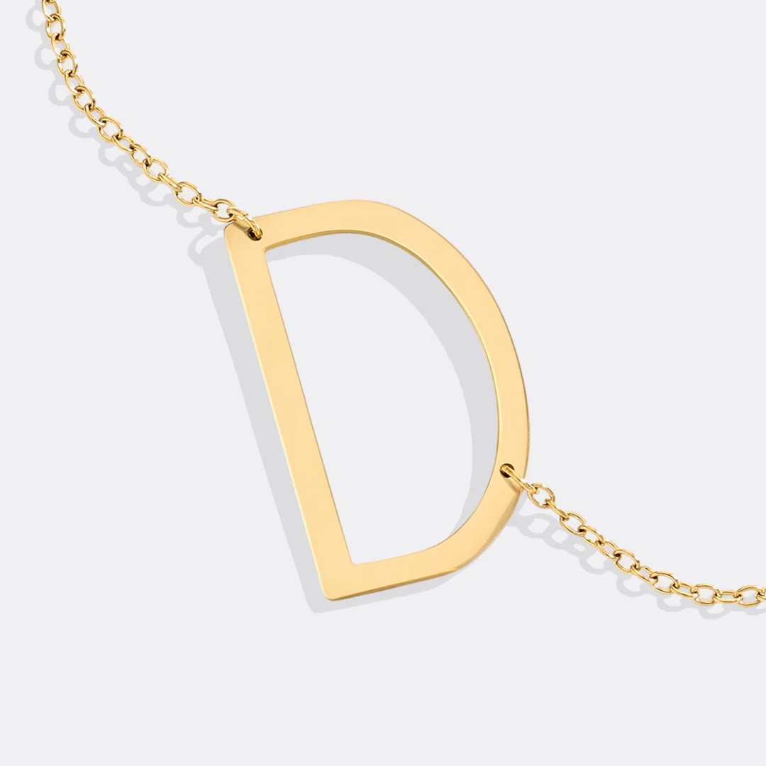 Statement Initial Necklace - Image 59