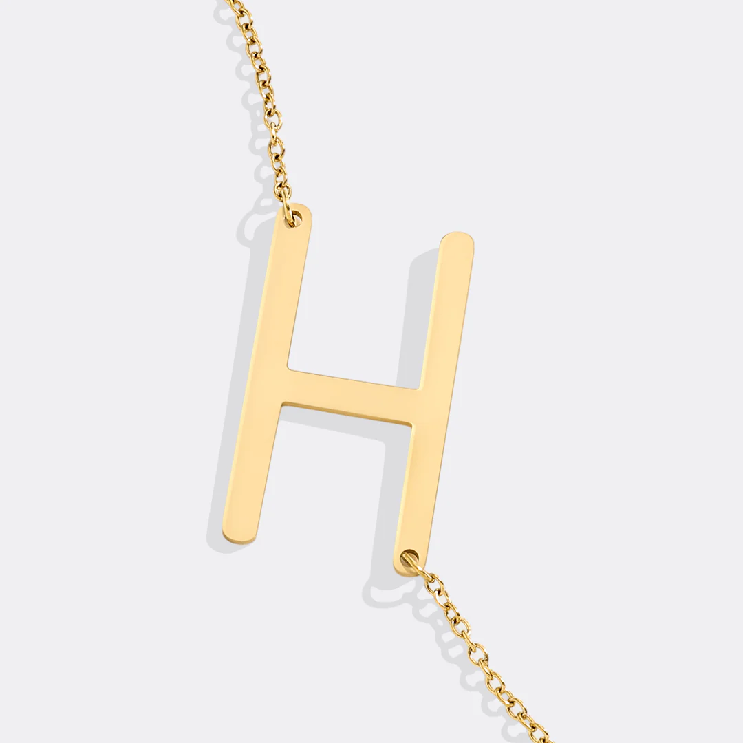 Statement Initial Necklace - Image 63