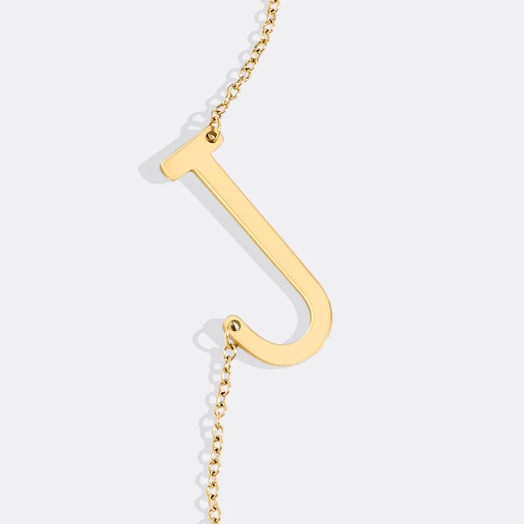 Statement Initial Necklace - Image 65
