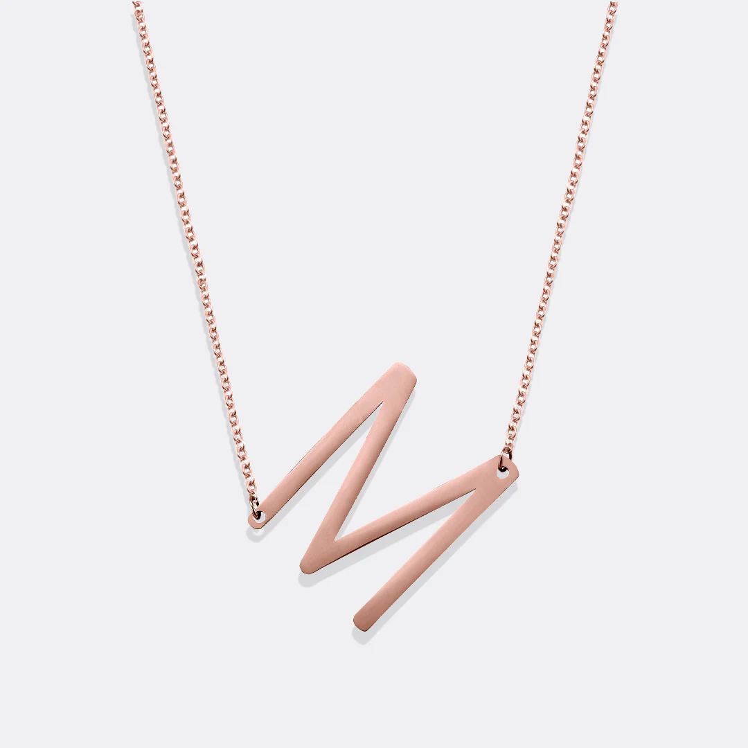 Statement Initial Necklace - Image 8