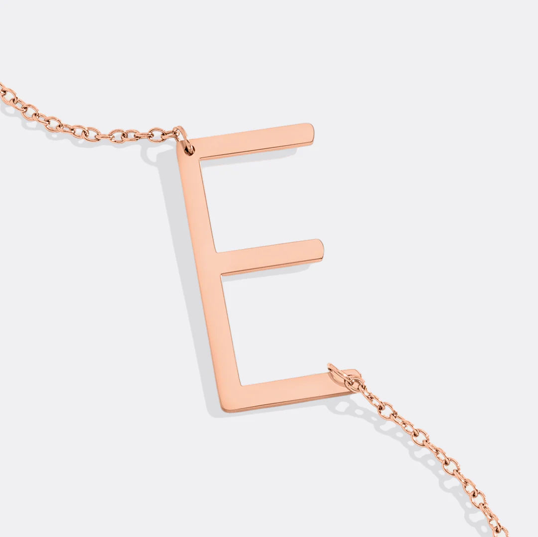Statement Initial Necklace - Image 85
