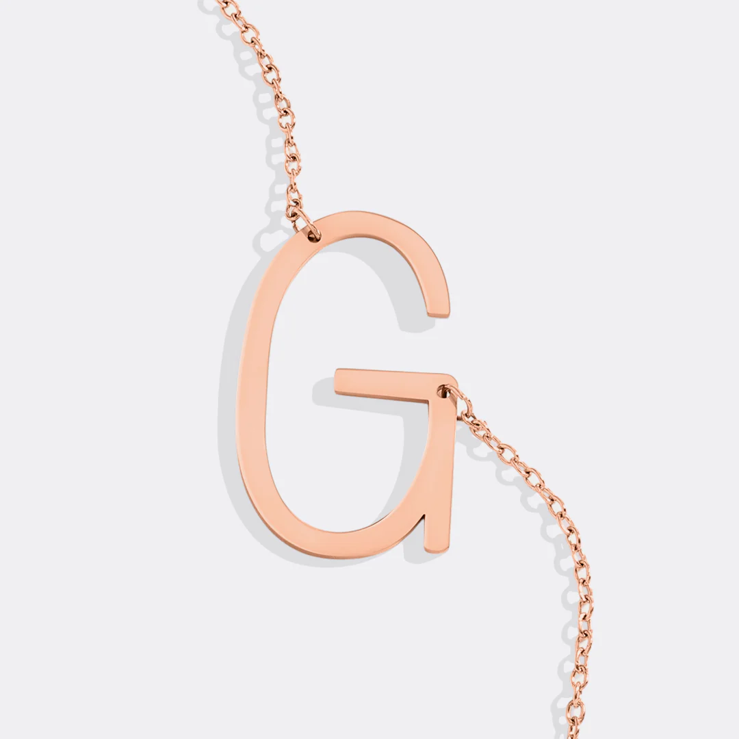 Statement Initial Necklace - Image 87