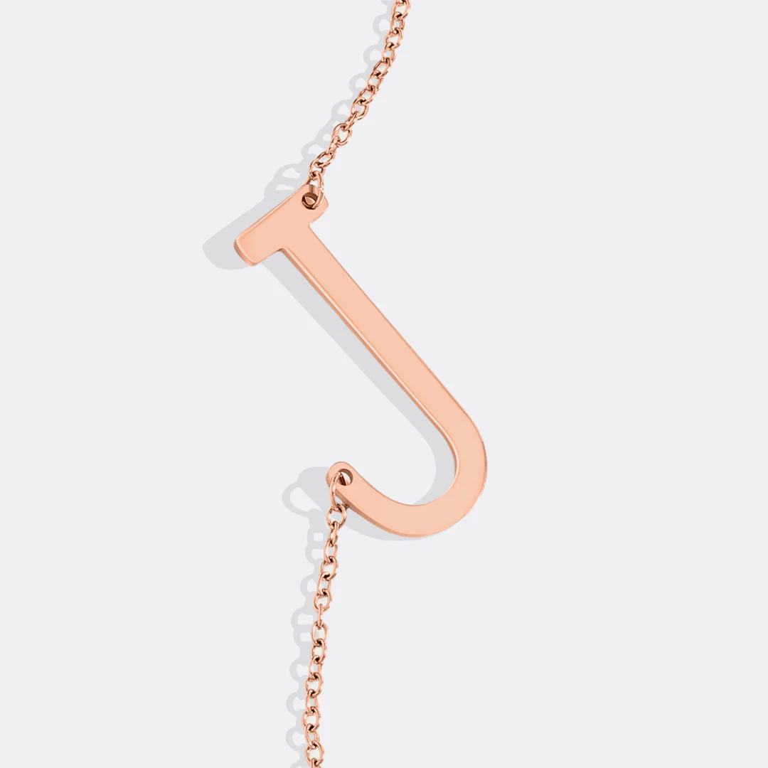 Statement Initial Necklace - Image 90