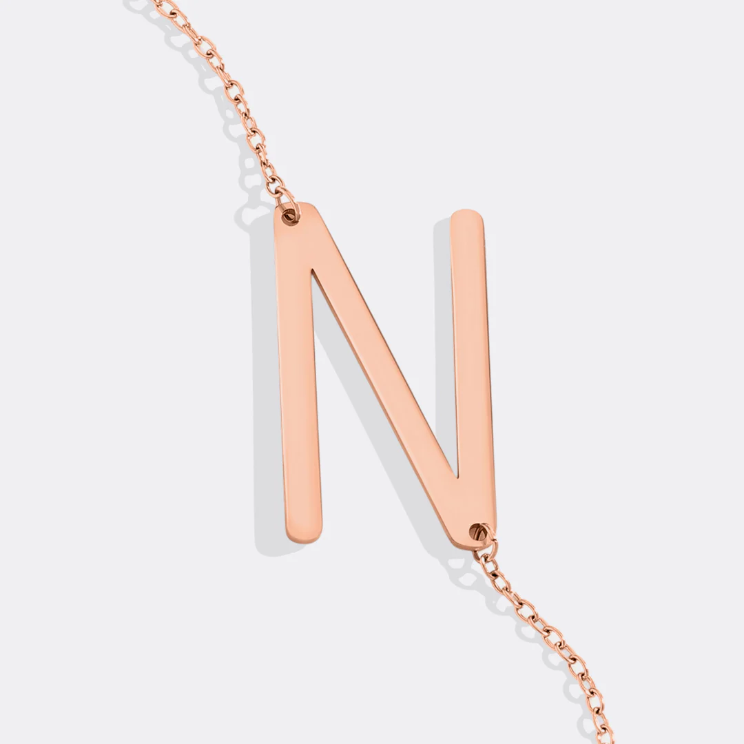 Statement Initial Necklace - Image 94