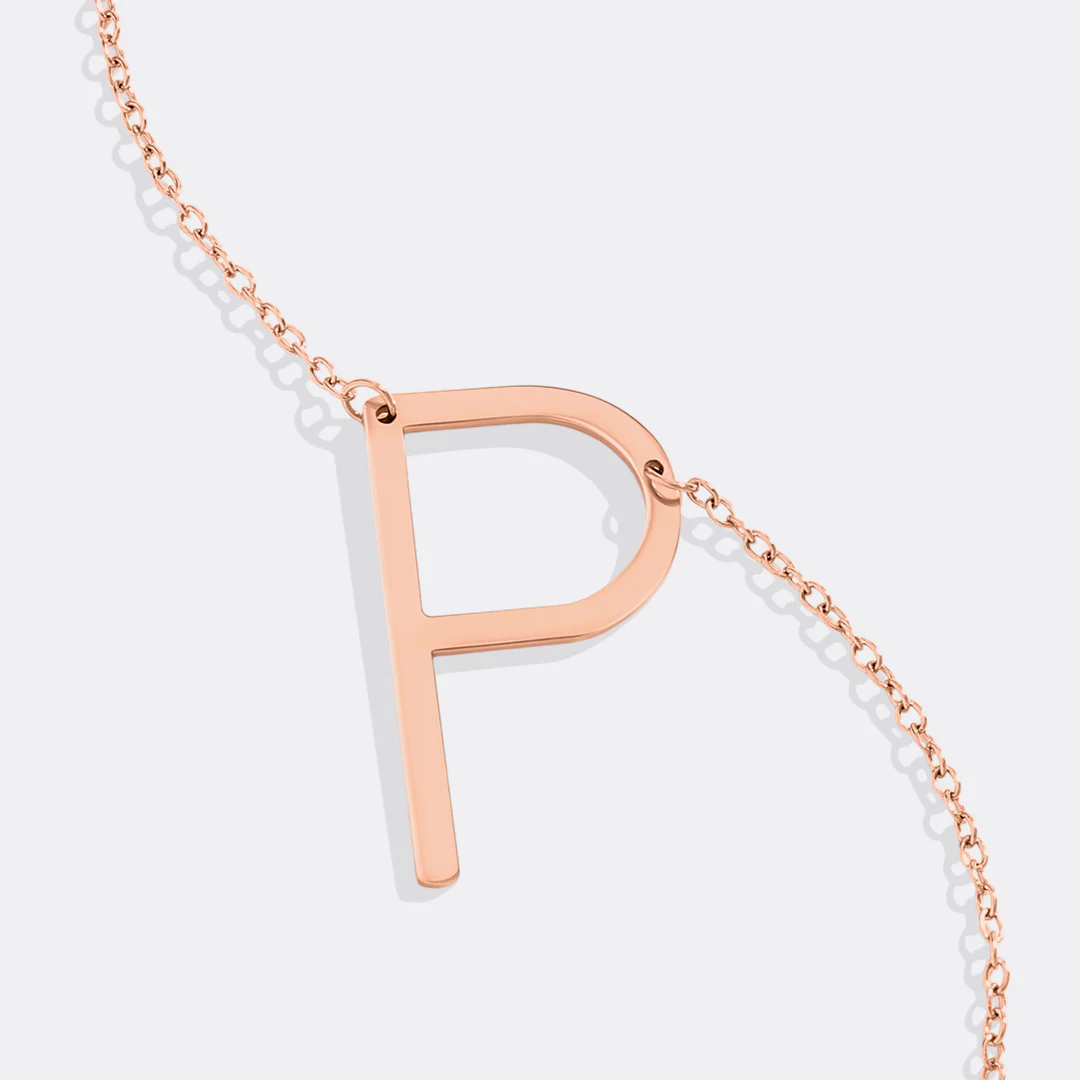 Statement Initial Necklace - Image 96