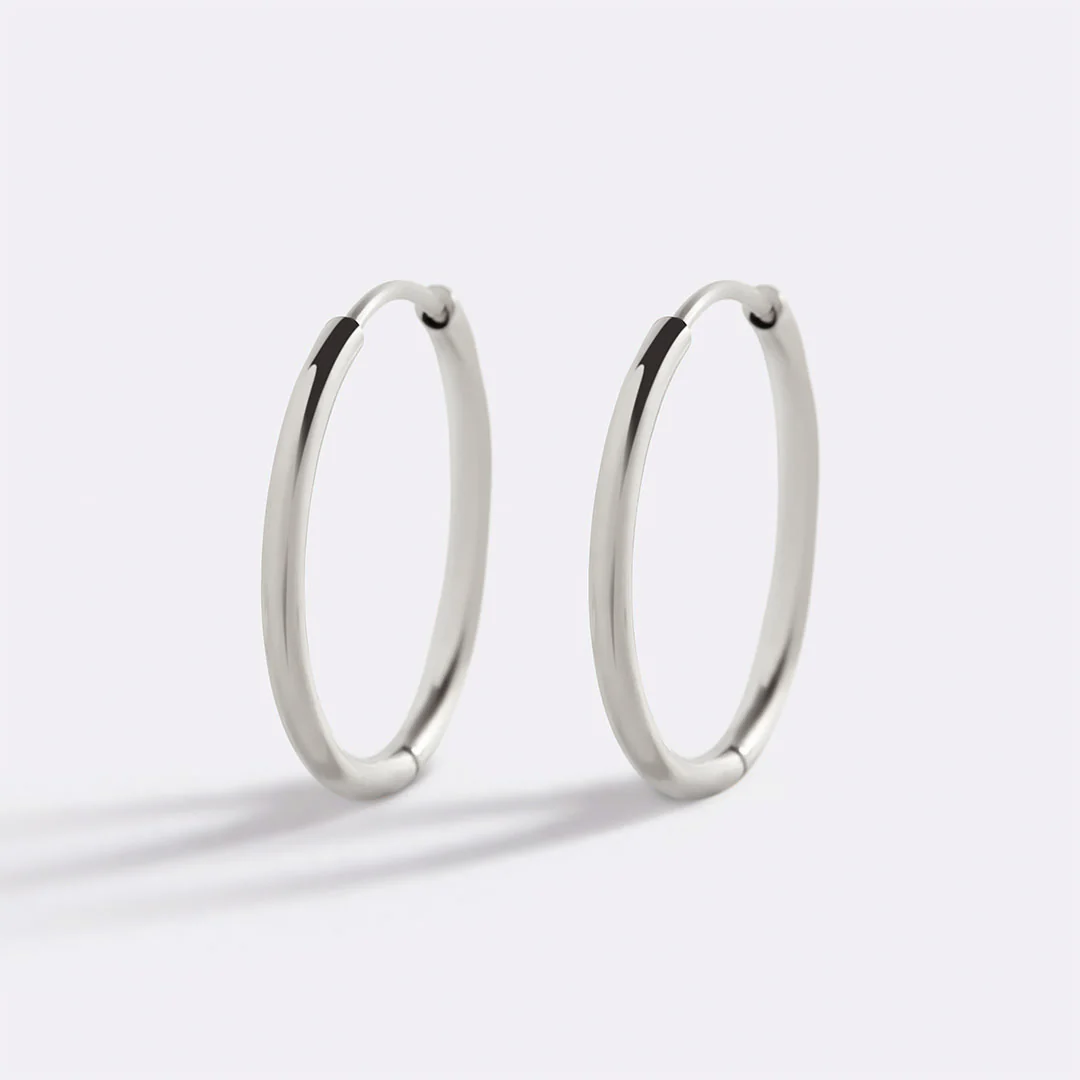 Small Hoop Earrings - Image 34