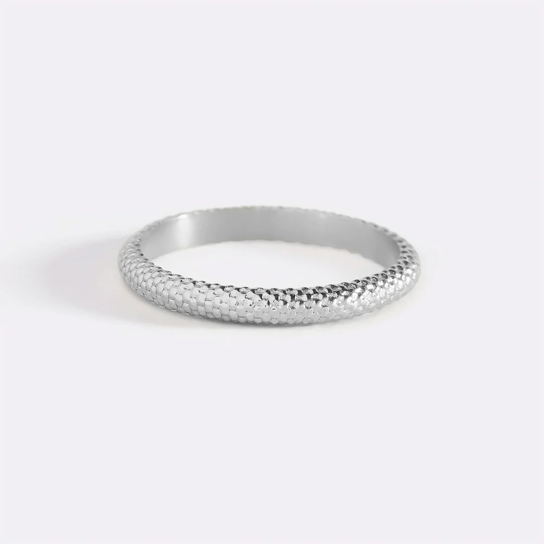 Snakeskin Stacking Ring - Image 14