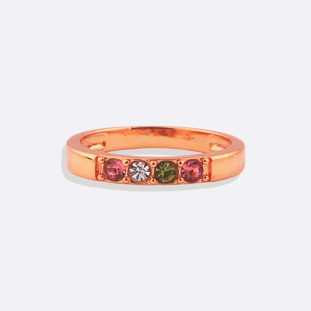 Stackable Birthstones Band Ring - Image 17