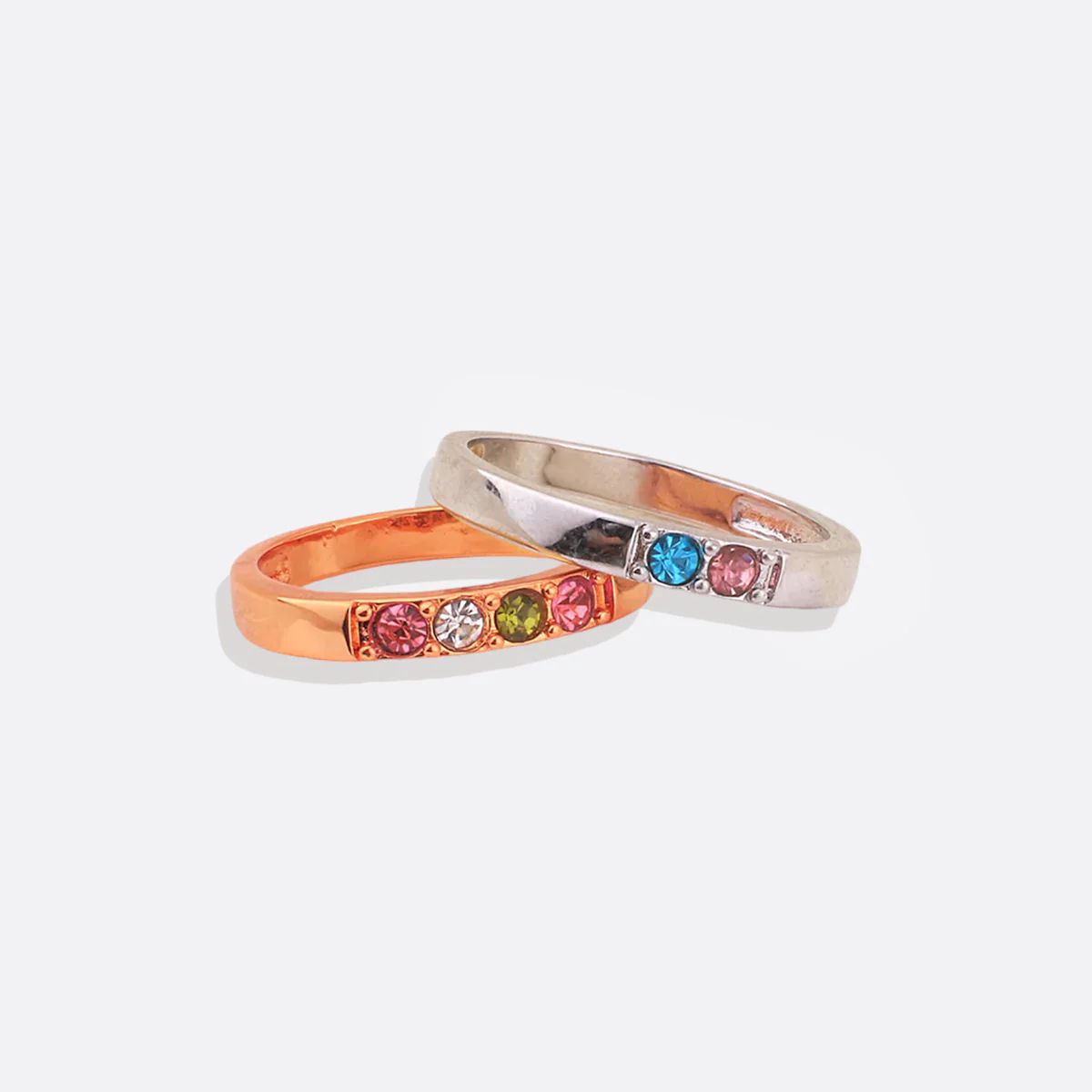 Stackable Birthstones Band Ring - Image 19