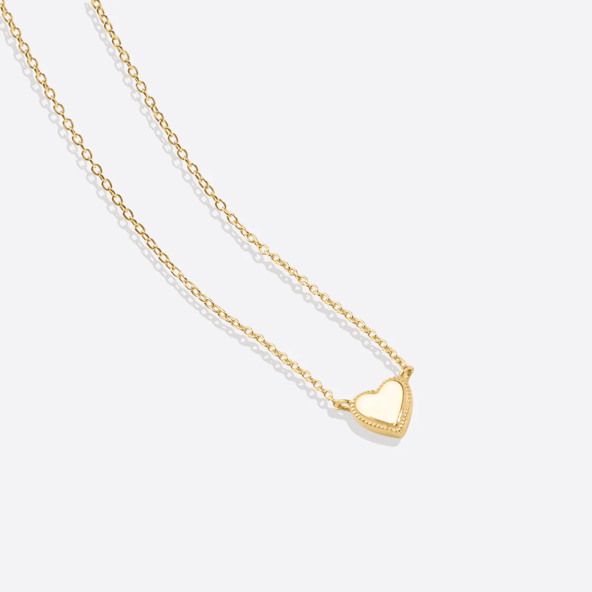 Stackable Tiny Heart Necklace - Image 4
