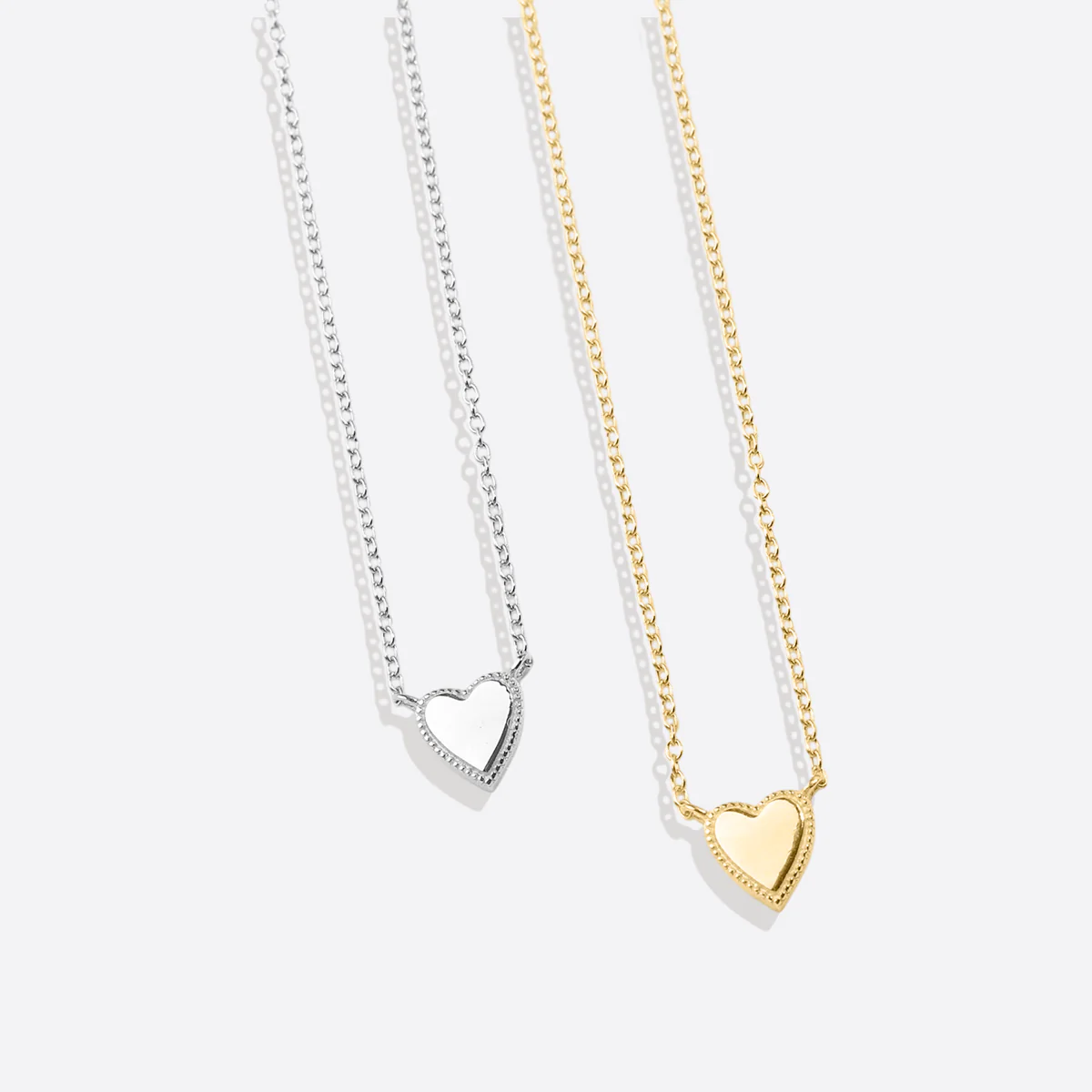 Stackable Tiny Heart Necklace - Image 6