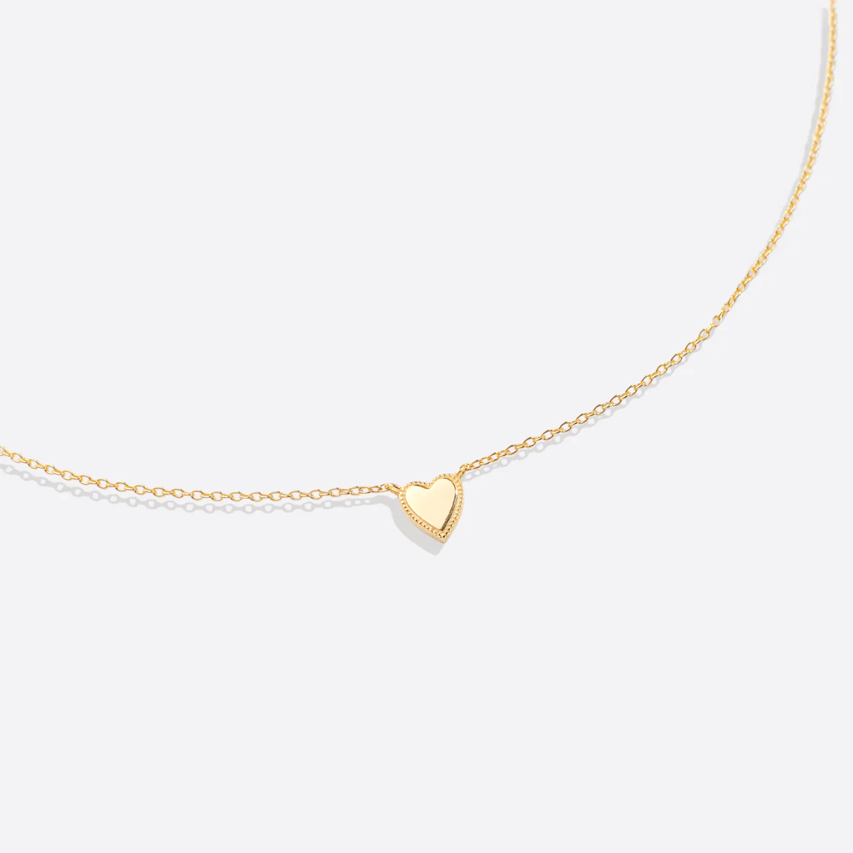 Stackable Tiny Heart Necklace - Image 8