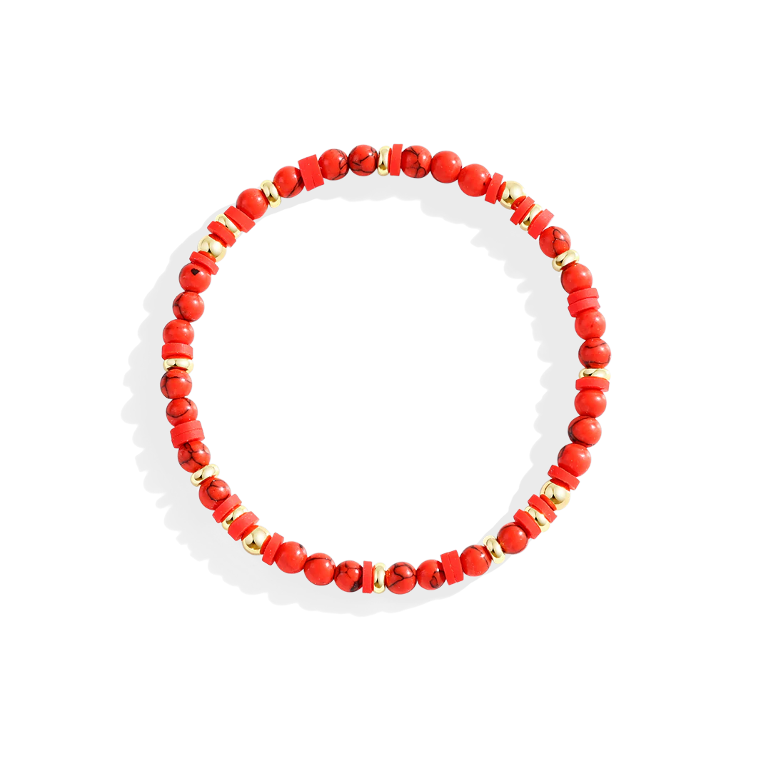 Stacking Birthstone Beaded Bracelet
