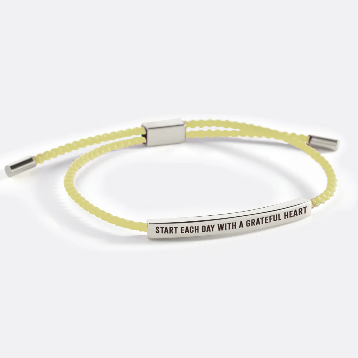 Start Each Day With A Greatful Heart Inspire Bracelet - Image 9