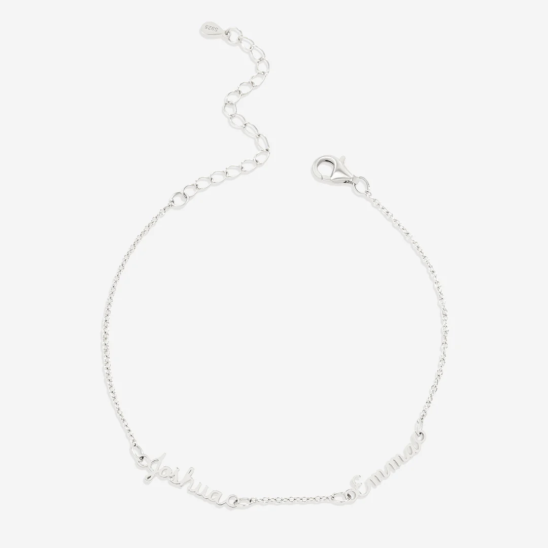 Stella Dainty Multiple Name Bracelet - Image 11