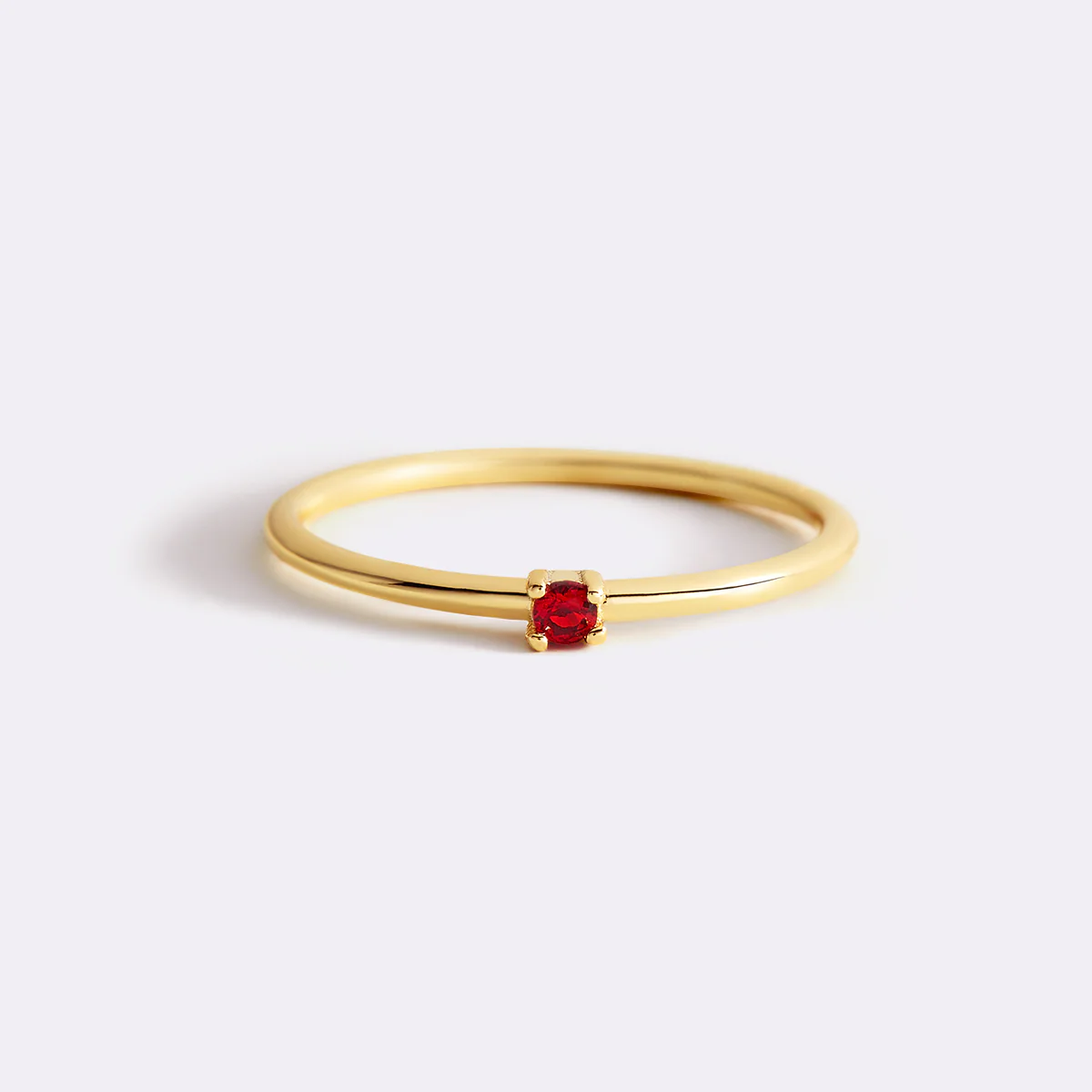 Super Dainty Birthstone Stacking Ring - Image 14