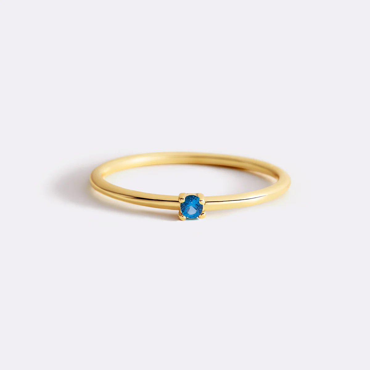 Super Dainty Birthstone Stacking Ring - Image 16