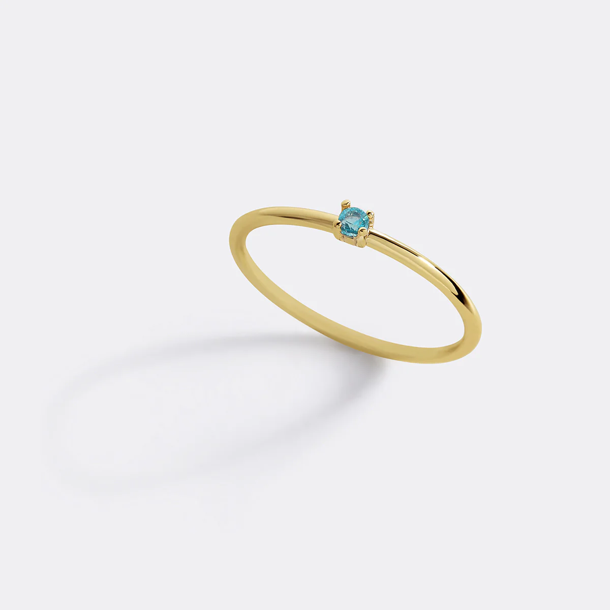 Super Dainty Birthstone Stacking Ring - Image 23