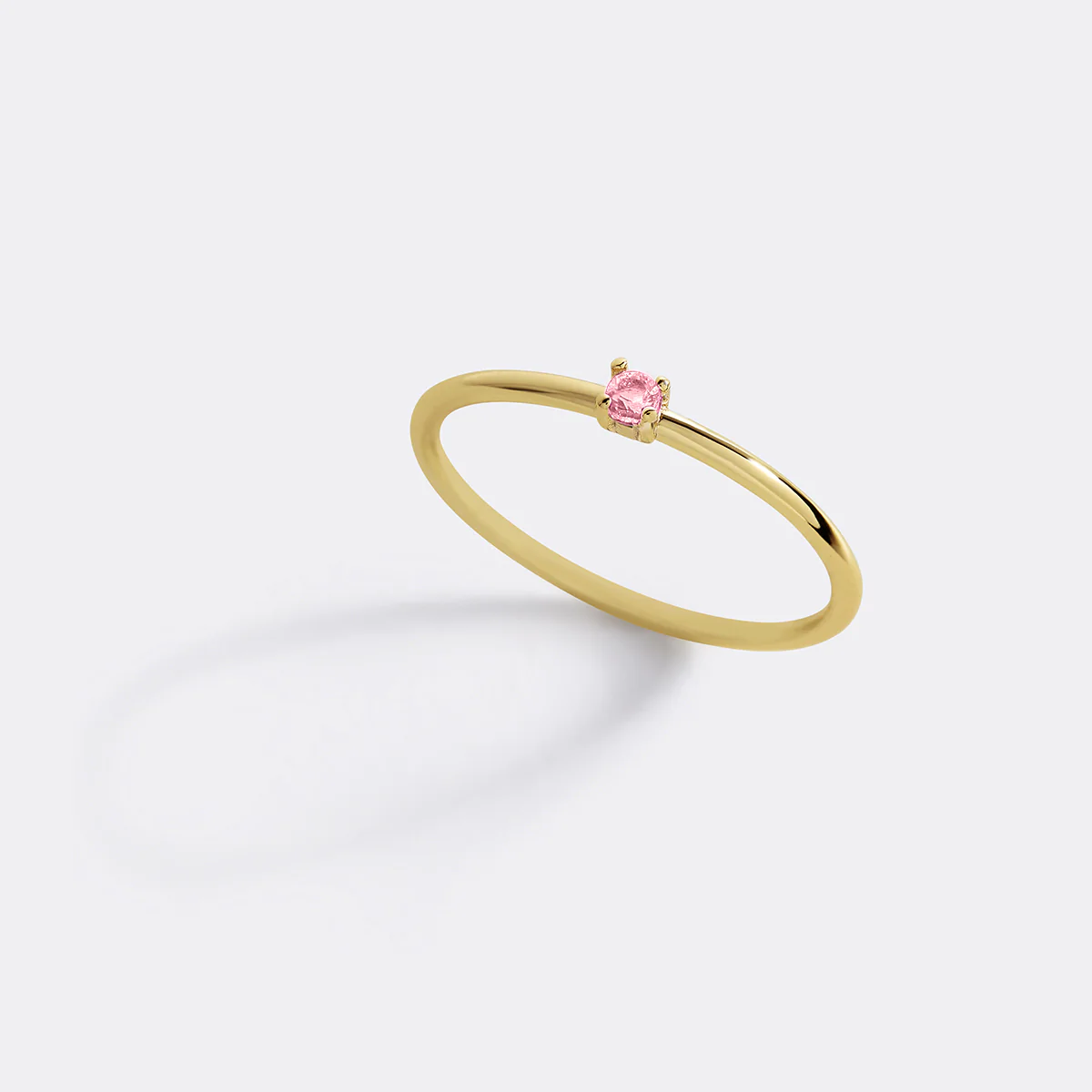 Super Dainty Birthstone Stacking Ring - Image 26