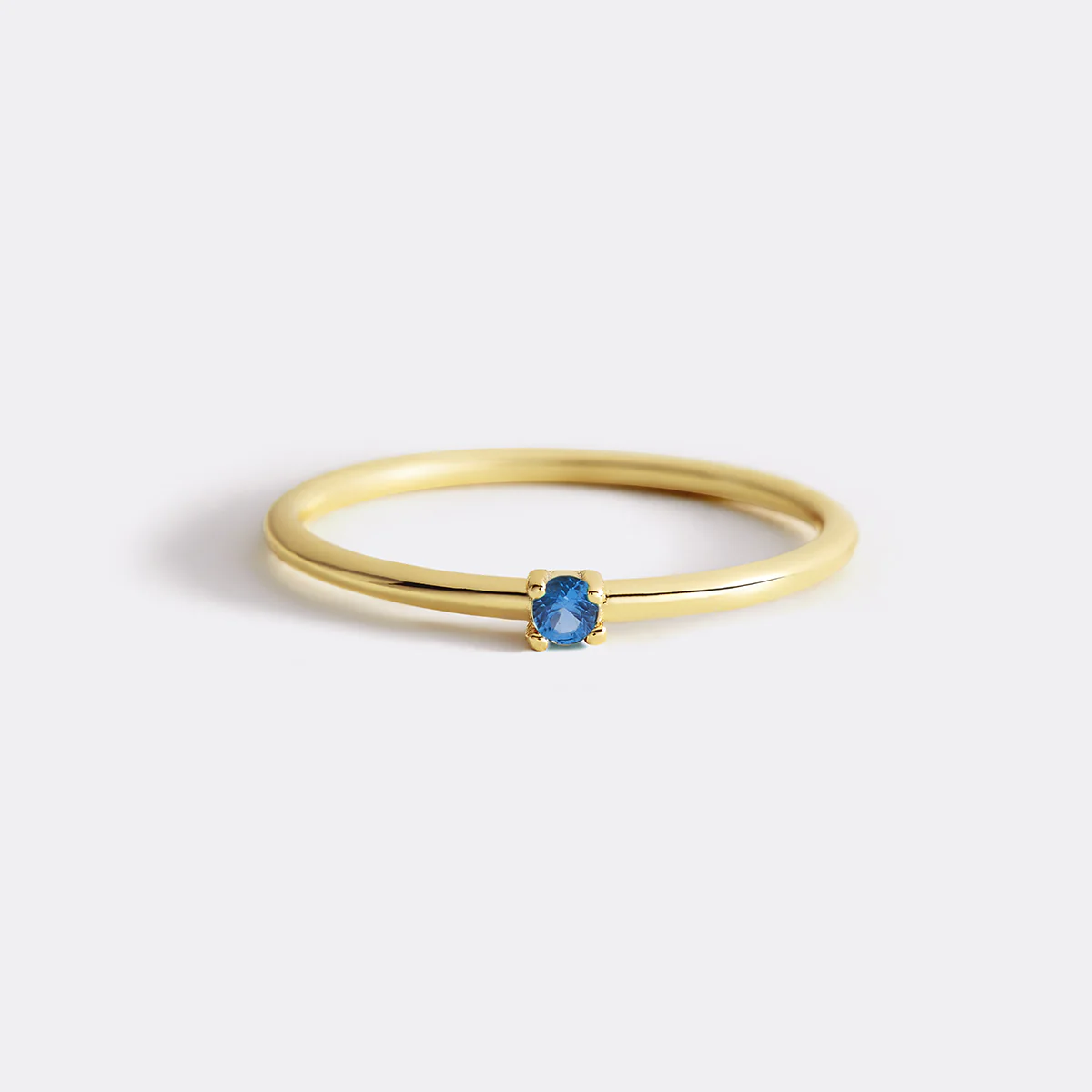 Super Dainty Birthstone Stacking Ring - Image 30