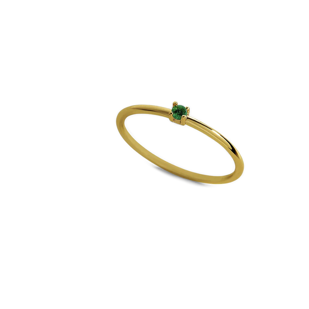 Super Dainty Birthstone Stacking Ring - Image 48