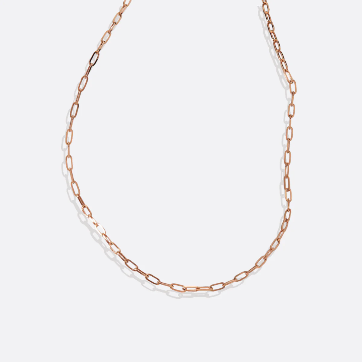 Thin Paperclip Necklace - Image 11