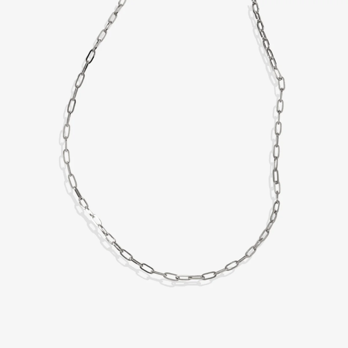 Thin Paperclip Necklace - Image 12