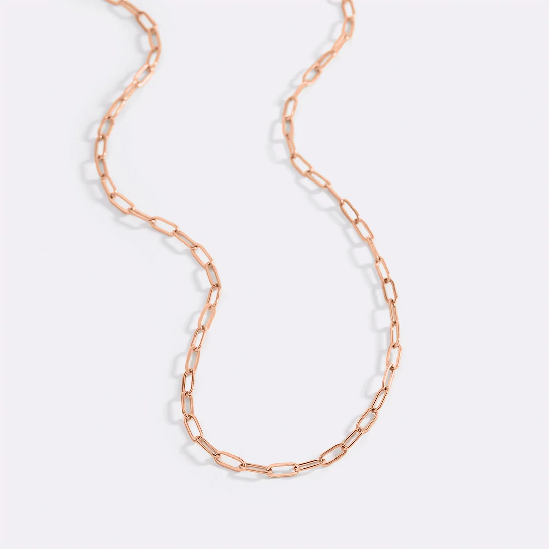 Thin Paperclip Necklace - Image 14