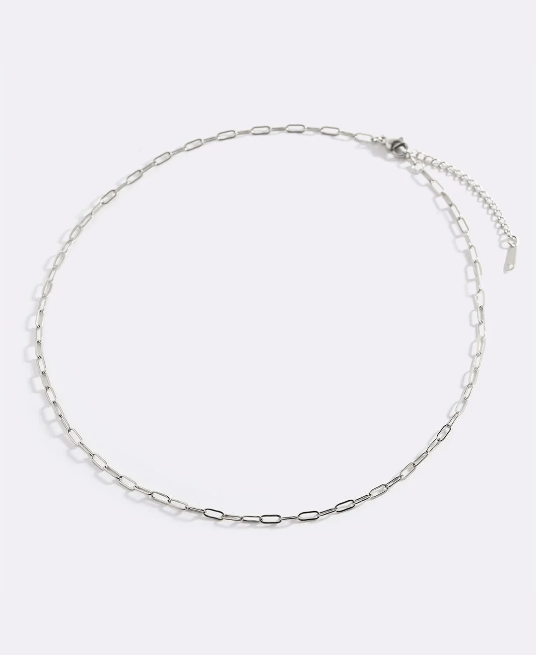 Thin Paperclip Necklace - Image 32